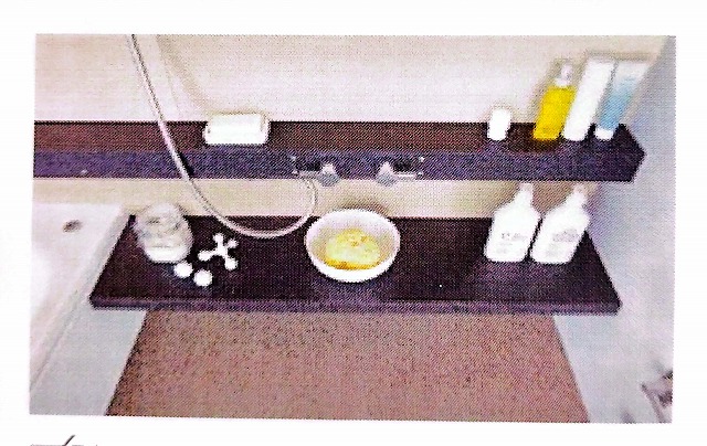 一条工務店　グレイスバス　手洗いカウンター