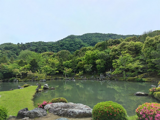 京都旅行　嵐山　天龍寺